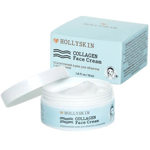 Ліфтинг крем для обличчя з колагеном HOLLYSKIN Collagen Face Cream 39 фото