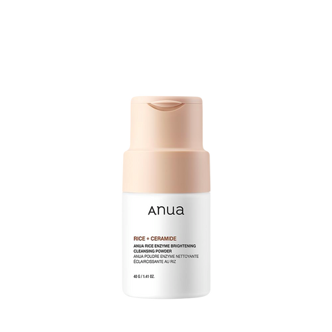 Пом’якшувальна ензимна пудра з рисовим екстрактом ANUA Rice Enzyme Brightening Cleansing Powder, 40g 3162 фото