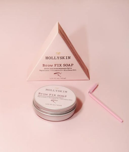 Мило для моделювання брів HOLLYSKIN Brow Fix Soap 48 фото