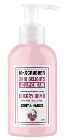 Крем-гель для тіла та рук SKIN DELIGHTS Cherry Bomb Mr.SCRUBBER 1932 фото