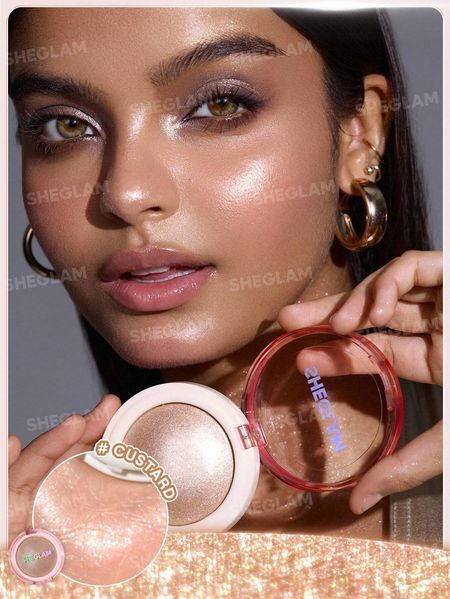 SHEGLAM Glowchi Bouncy Highlighter | Хайлайтер з вологим фінішем - Custard 10057 фото