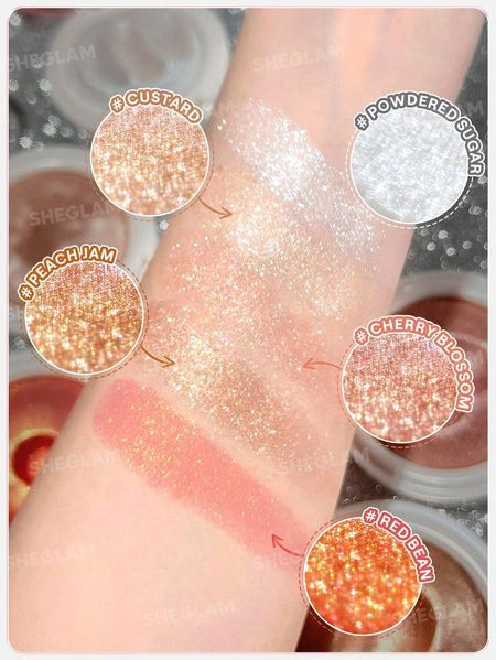 SHEGLAM Glowchi Bouncy Highlighter | Хайлайтер з вологим фінішем - Custard 10057 фото