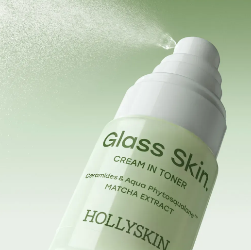 Крем-тонер для обличчя HOLLYSKIN Glass Skin. з церамідами та екстрактом матчі 10439 фото
