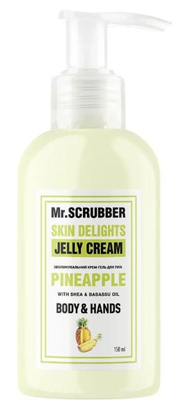 Крем-гель для тіла та рук SKIN DELIGHTS Pineapple Mr.SCRUBBER 1933 фото