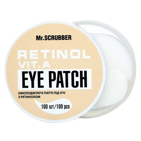 Омолоджувальні патчі під очі з ретинолом Retinol Eye Patch Mr.SCRUBBER 0706 фото