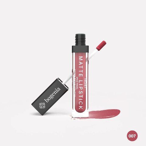 Помада рідка для губ Bogenia Liquid Matte Lipstick Spice Travel BG720 - №7 2257 фото