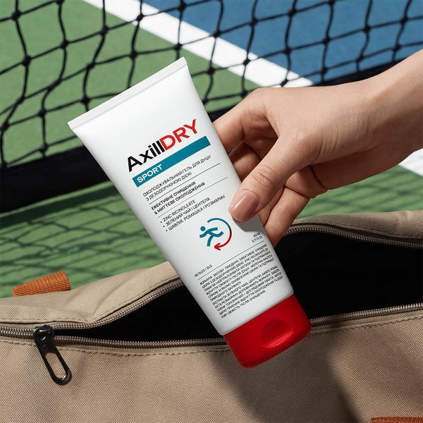 Охолоджувальний гель для душу з дезодоруючою дією AxillDRY Sport 10442 фото