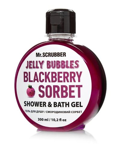 Гель для душу Jelly Bubbles Blackberry Sorbet Mr.SCRUBBER 1936 фото