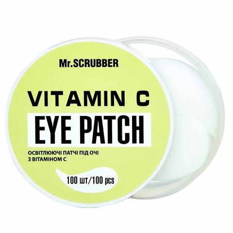 Освітлювальні патчі під очі з вітаміном С Vitamin C Eye Patch Mr.SCRUBBER 0704 фото