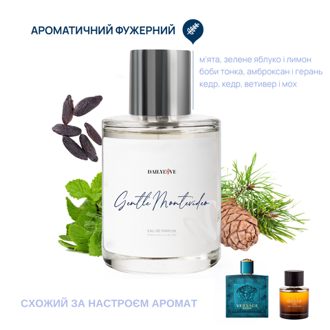 Парфум чоловічий DailyLove Gentle Montevideo DL216 фото