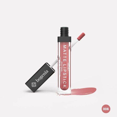 Помада рідка для губ Bogenia Liquid Matte Lipstick Spice Travel BG720 - №8 2258 фото