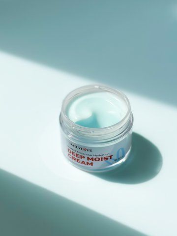 Зволожуючий крем-гель для обличчя Instant Molecular Hydration Deep Moist Cream DailyLove DL77 фото