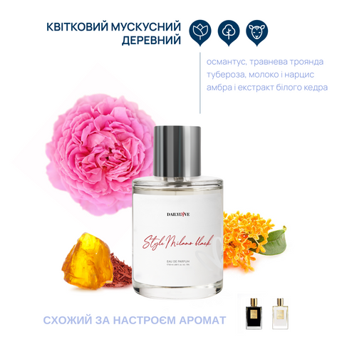 Парфум жіночий DailyLove Style Milano black DL150 фото