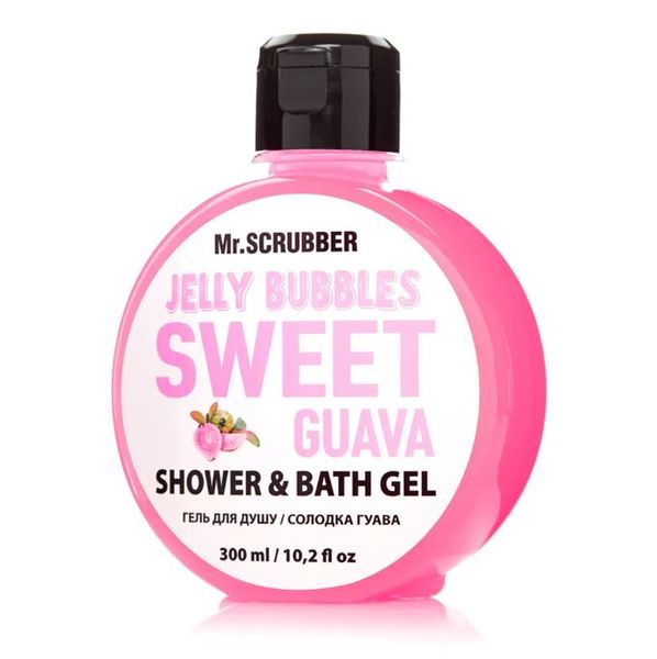 Гель для душу Jelly Bubbles Sweet Guava Mr.SCRUBBER 1940 фото