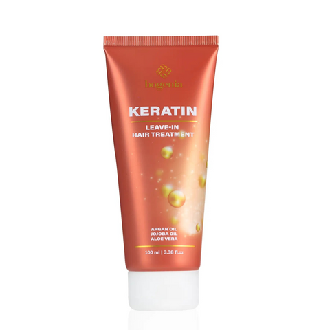 Незмиваємий кондиціонер для волосся Keratin Leave-in Hair Treatment Bogenia BG417 3968 фото