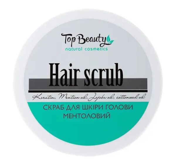 Скраб-пілінг для шкіри голови Ментоловий Hair Scrub Top Beauty 3355 фото