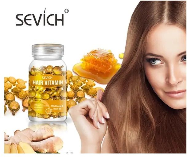 КАПСУЛИ ДЛЯ ВОЛОССЯ SEVICH HAIR VITAMIN WITH GINSENG & HONEY OIL 108 фото