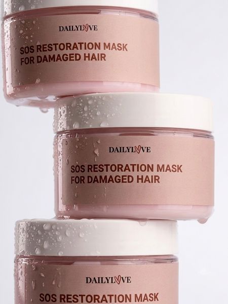 SOS-Реконструктор для волосся SOS Restoration Mask For Damaged Hair DailyLove DL101 фото