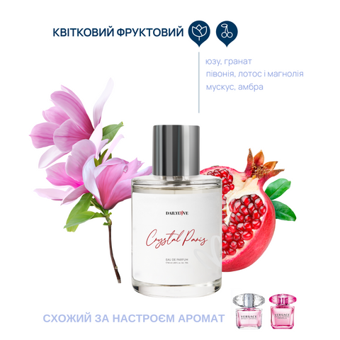 Парфум жіночий DailyLove Crystal Paris DL152 фото