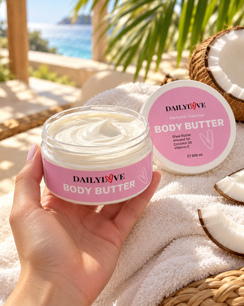 Баттер для тіла парфумований DailyLove Body Butter Coconut, 250 мл 105778 фото