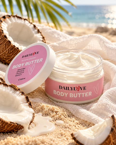 Баттер для тіла парфумований DailyLove Body Butter Coconut, 250 мл 105778 фото