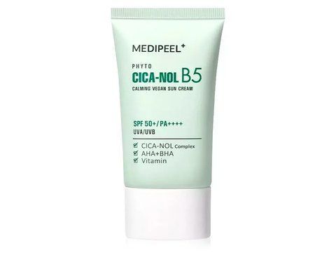 Заспокійливий сонцезахисний крем для обличчя Medi-Peel 50+ PA++++ 3309 фото