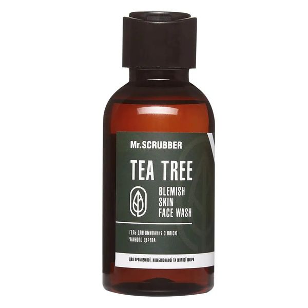 Гель для вмивання з олією чайного дерева Blemish Skin Face Wash Tea Tree Mr.SCRUBBER 0427 фото