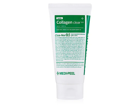 Заспокійлива пінка що глибоко очищає для обличчя Medi-Peel Green Cica Collagen Clear 2.0, 120мл 3311 фото