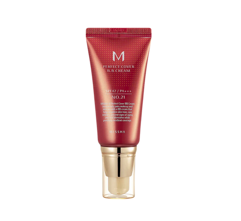 BB крем Missha M Perfect Cover BB Cream SPF42 PA++ №21 (світлий беж), 50ml 3180 фото