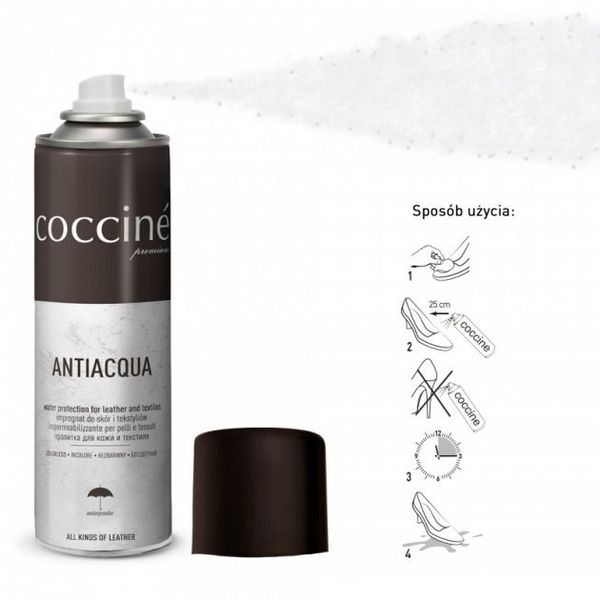 Преміум Гідрофобізатор для взуття Coccine Antiaqua 117 фото