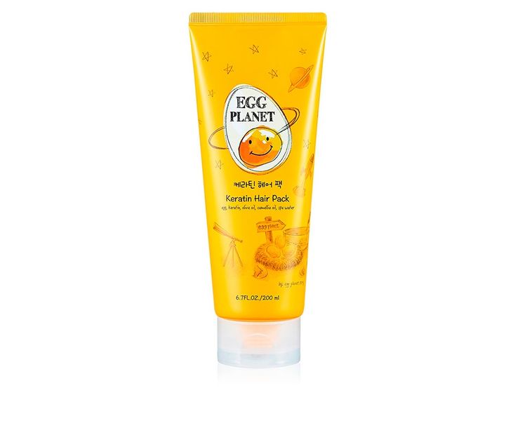 Кератинова маска для пошкодженого волосся Daeng Gi Meo Ri Egg Planet Keratin Hair Pack 0610 фото