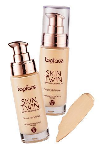 Тональний крем Topface Skin Twin Cover Foundation 02 2641 фото