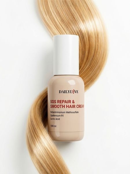 Незмивний крем-кондиціонер DailyLove SOS Repair & Smooth Hair Cream 10458 фото