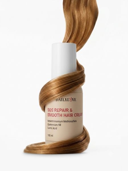 Незмивний крем-кондиціонер DailyLove SOS Repair & Smooth Hair Cream 10458 фото