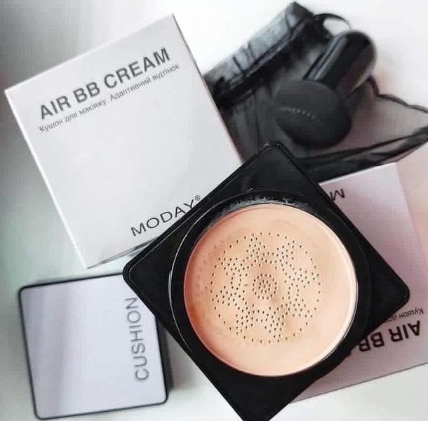 Адаптивний повітряний кушон для макіяжу MODAY CUSHION AIR BB CREAMSPF4 з маслом Ши та УФ фільтром 25698 фото