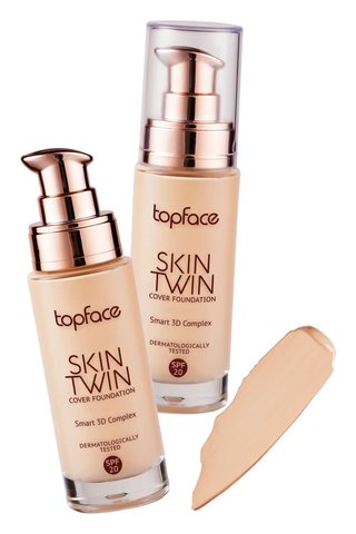 Тональний крем Topface Skin Twin Cover Foundation 01 464 фото