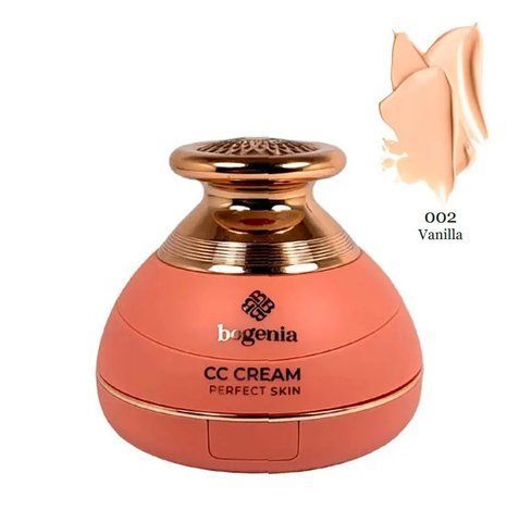 Кушон для обличчя Bogenia Velvet CC Cream - №2 (Vanilla) 2277 фото