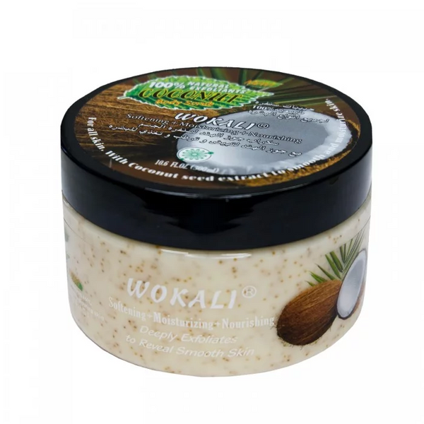 СКРАБ ДЛЯ ТІЛА WOKALI COCONUT BODY SCRUB З ЕКСТРАКТОМ КОКОСУ WKL 1753 фото