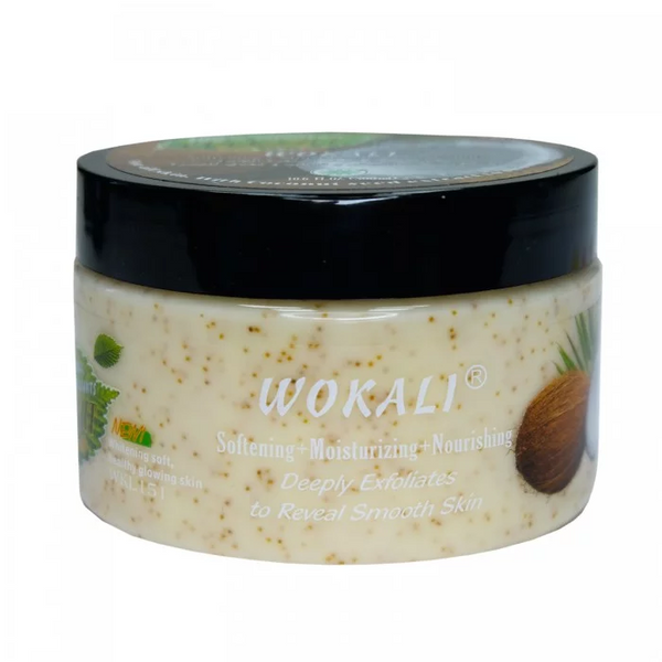 СКРАБ ДЛЯ ТІЛА WOKALI COCONUT BODY SCRUB З ЕКСТРАКТОМ КОКОСУ WKL 1753 фото