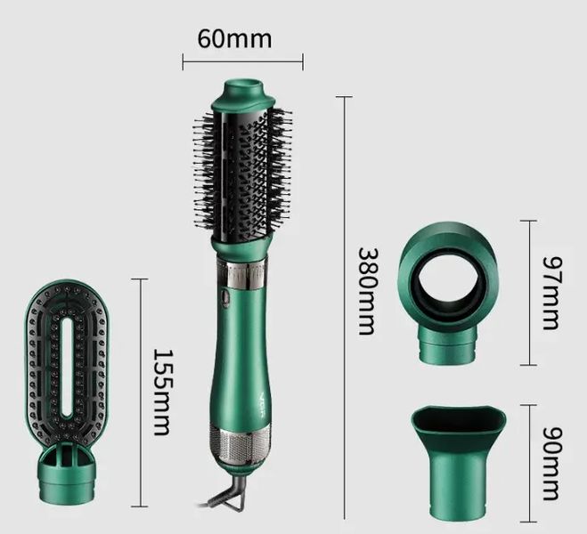 Професійна фен-щітка для укладання волосся 4 в 1 VGR V-493 1000 Вт 493 фото