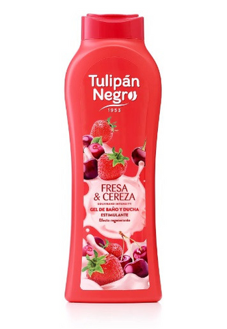 Гель для душу Tulipan Negro Strawberry Cherry 3415 фото