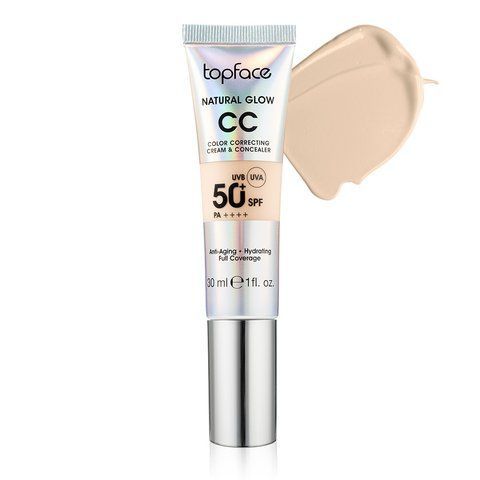 Тональний крем "Natural Glow CC Cream&Concealer" TopFace 04 3136 фото