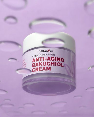 Крем антивіковий з бакучіолом Instant Rejuvenation Anti-Aging Bakuchiol Cream DailyLove DL61 фото