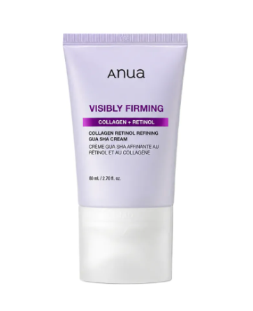 Антивіковий крем-масажер з колагеном та ретинолом ANUA Collagen Retinol Refining Gua Sha Cream 80ml 10463 фото