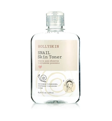 Тонік для обличчя HOLLYSKIN Snail Skin Toner 24 фото