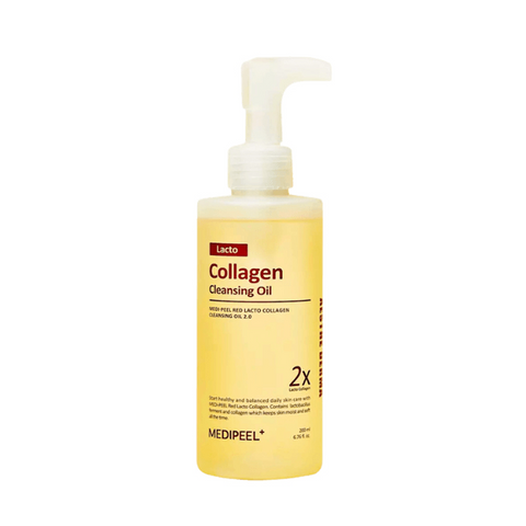 Олія гідрофільна з пробіотиками та колагеном Medi-Peel Red Lacto Collagen Cleansing Oil 2.0 200 ml 3323 фото