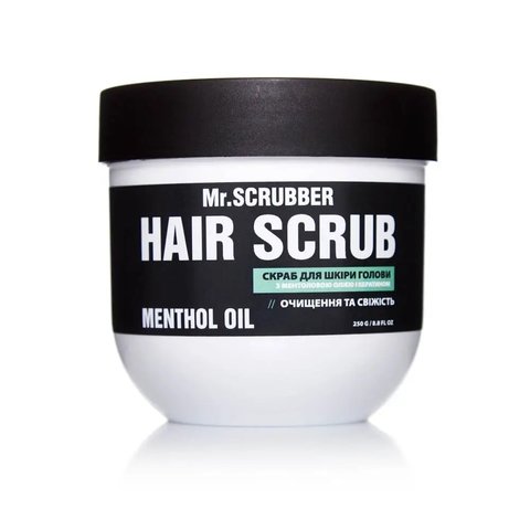 Скраб для шкіри голови і волосся Hair Scrub Menthol Oil Mr.SCRUBBER 0320 фото