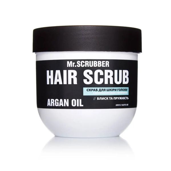 Скраб для шкіри голови і волосся Hair Scrub Argan Oil Mr.SCRUBBER 0319 фото