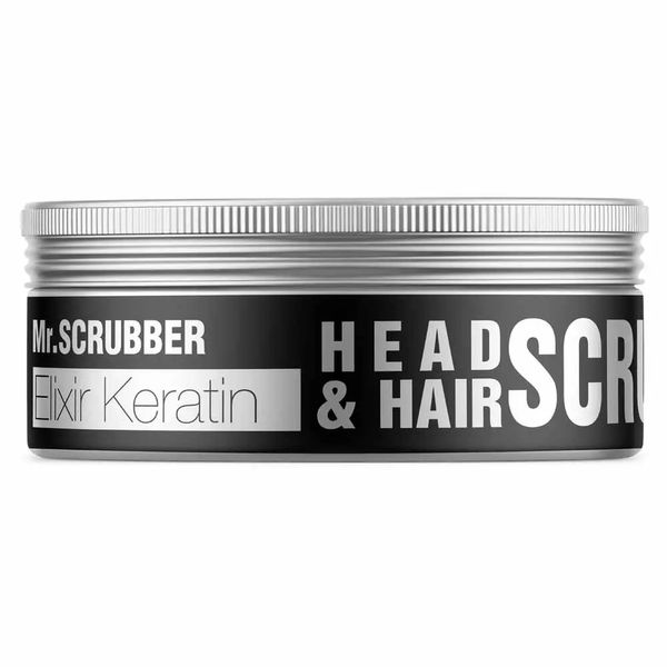 Скраб для волосся і шкіри голови Elixir Keratin TM Mr.SCRUBBER 0110 фото