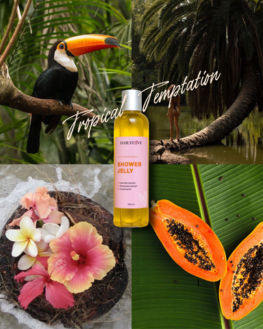 Гель для душу парфумований Shower Jelly Tropical Temptation DailyLove DL41 фото